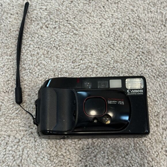 CANON Auto Boy 3 Sure Shot 35mm Film Poin & Shoot Camera Tested/Works - Picture 1 of 11